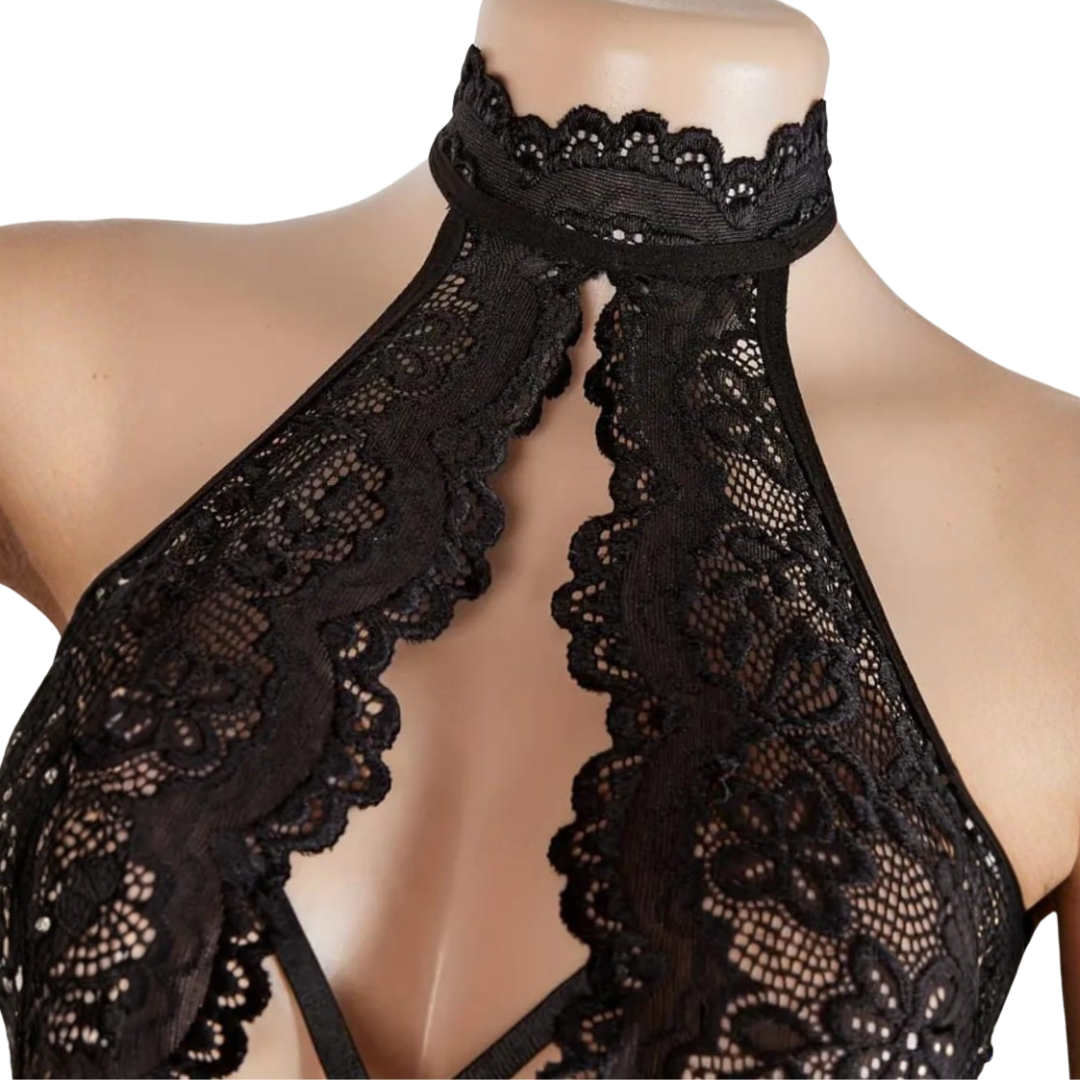 Body de Lingerie - Bodysuit en dentelle, Cadeau Valentin