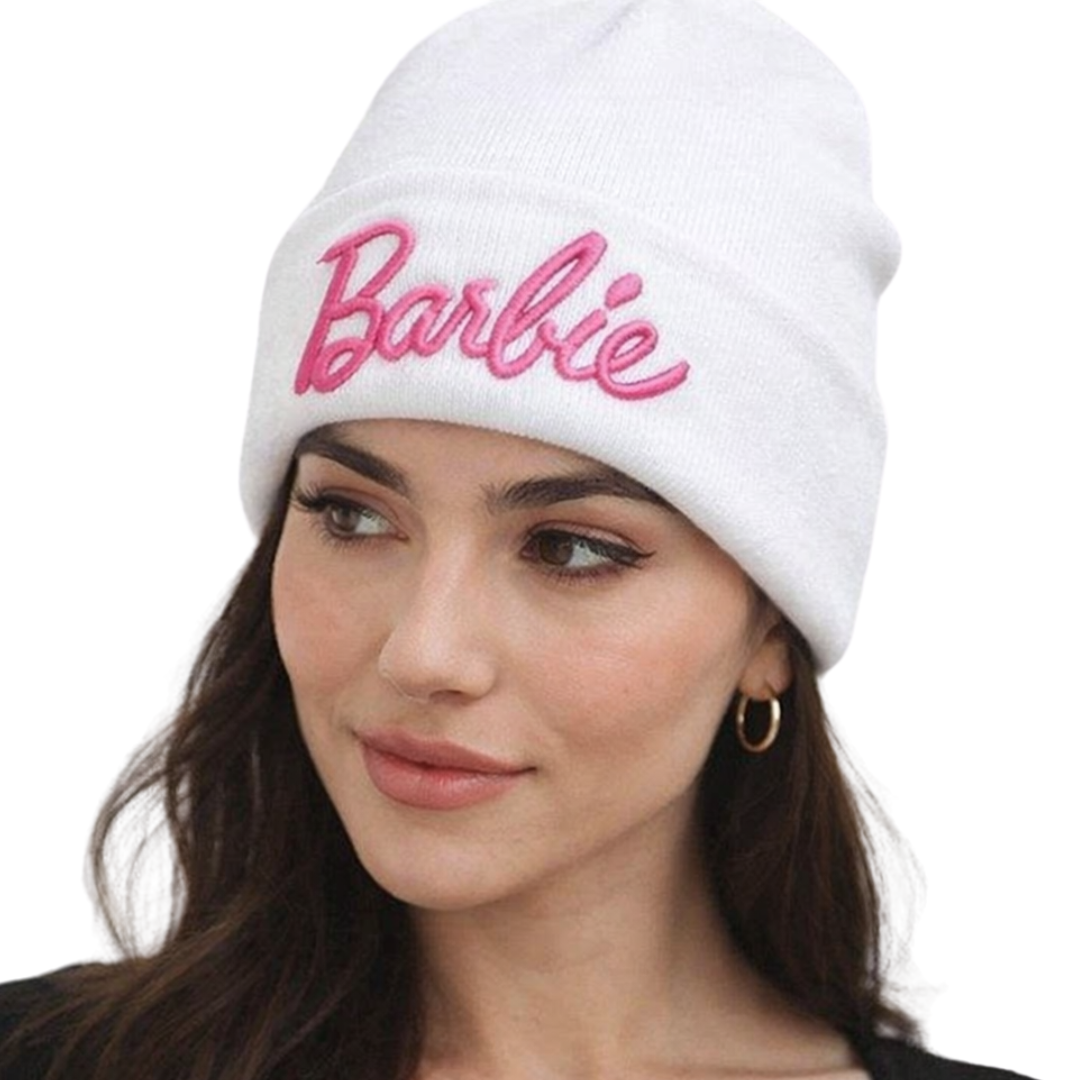 Barbie Hat, Woolen Beanie, Soft and Warm Elastic