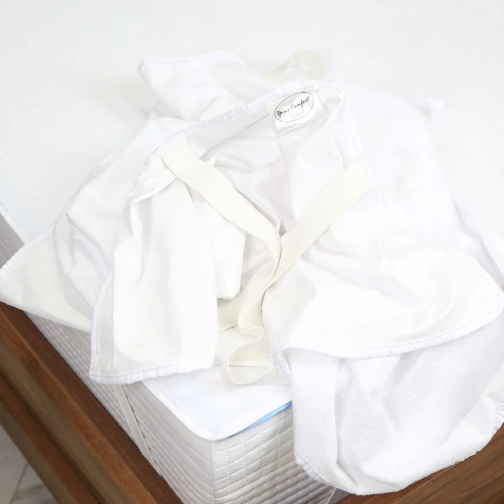 Protège-Matelas Imperméable avec Élastiques