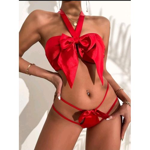 Ensemble Lingerie 2 Pièces Rouge