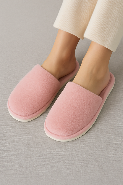 Ultra-Soft Lined Winter Slippers – Non-Slip Sole