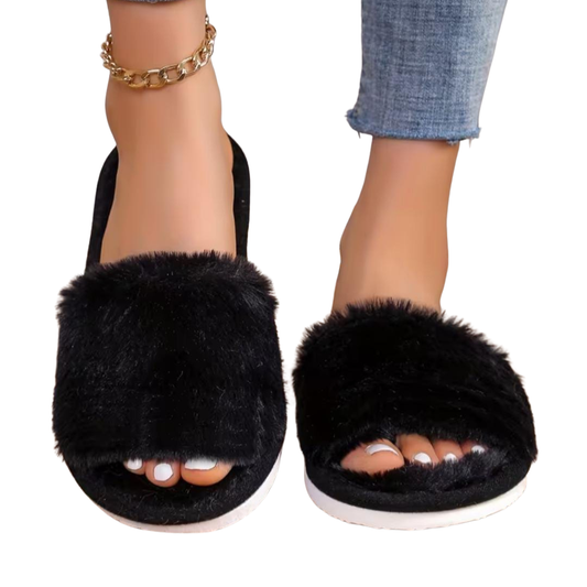 Pantoufles en Peluche, Doux et Confortable