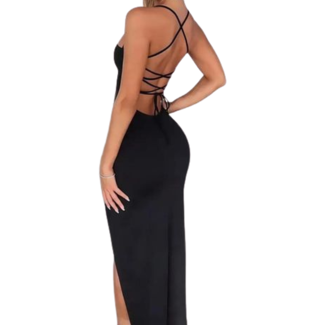 Robe Mi Longue Élégante, Robe Slim D'Occasion