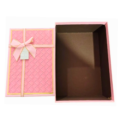 x1 Boîte Cadeau Rose Élégante – Petite, Moyenne & Grande Taille