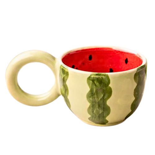 Tasse en Céramique Motif Pastèque