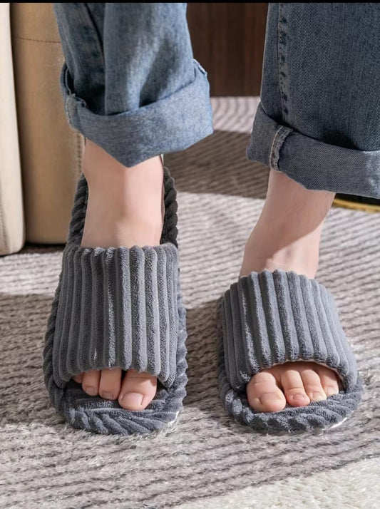 Pantoufles en Peluche, Doux et Confortable