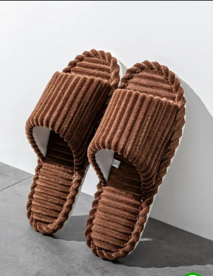 Pantoufles en Peluche, Doux et Confortable