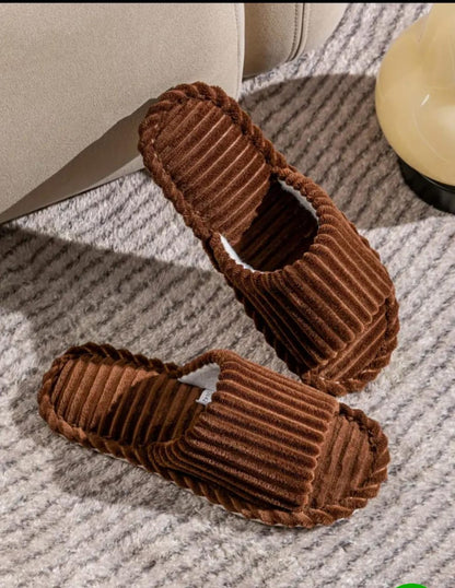 Pantoufles en Peluche, Doux et Confortable