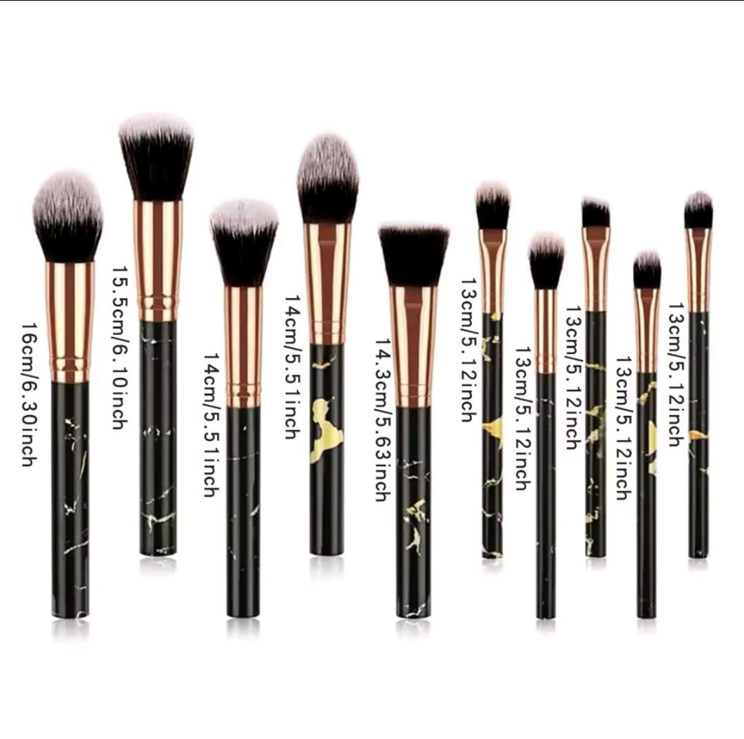 10 Pinceaux de Maquillage