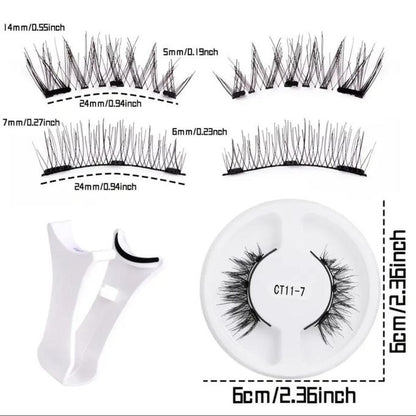 Cils Magnétiques Sans Colle