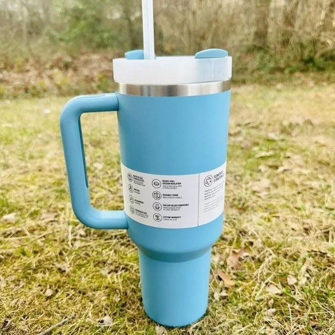 Stanley Gourde Quencher H2.0 FlowState 1.18L – Bleu