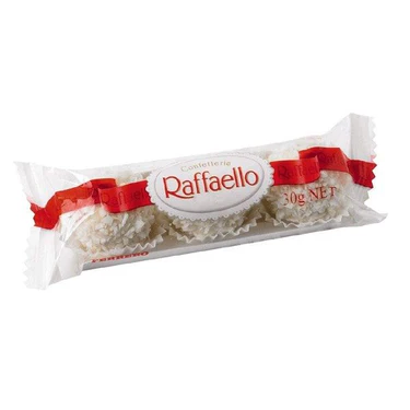 3 White Chocolate Truffles with Coconut & Almonds – Ferrero Raffaello 30g