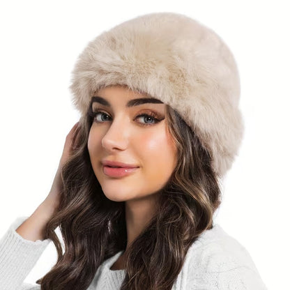 Chic and Luxurious Fur Hat 
