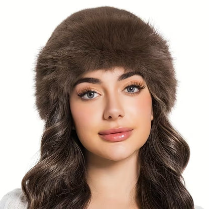 Chic and Luxurious Fur Hat 