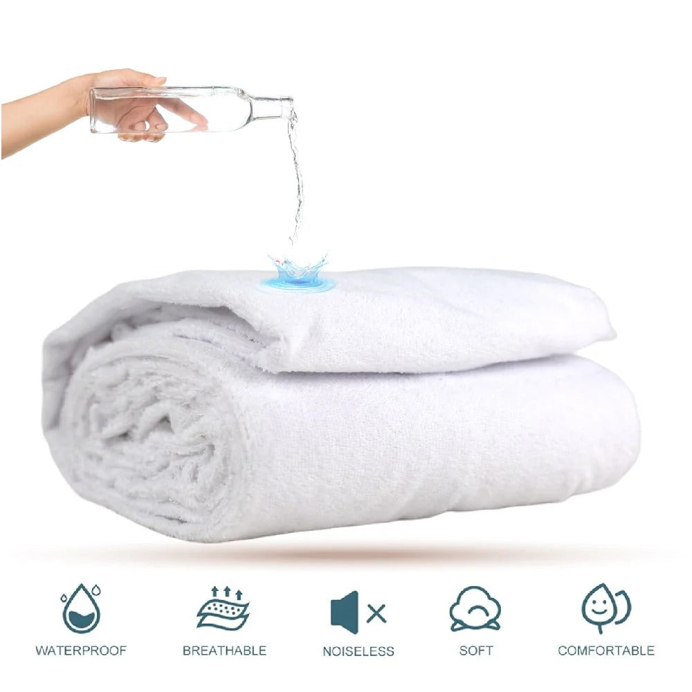 Protège-Matelas Imperméable avec Élastiques