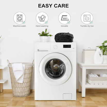 Pack Draps Microfibre : Drap Housse + Drap Plat + Taie D’Oreiller