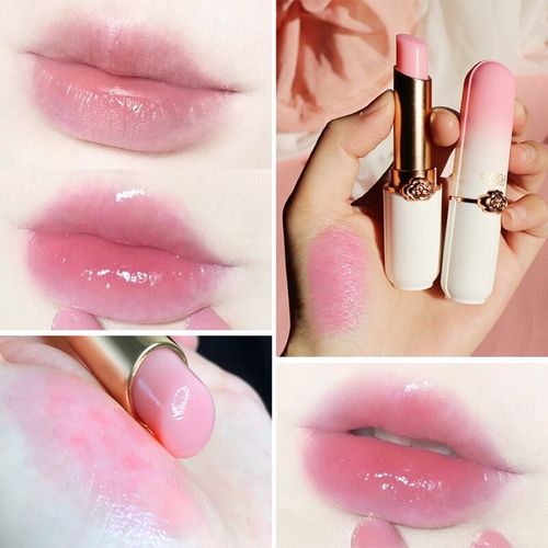 Crystal Moisturizing Lip Balm, Peach Color