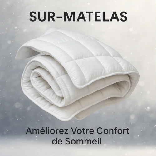 Surmatelas Microgel Sommeil de Qualité