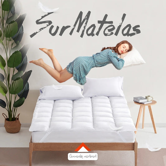 Surmatelas Microgel Sommeil de Qualité
