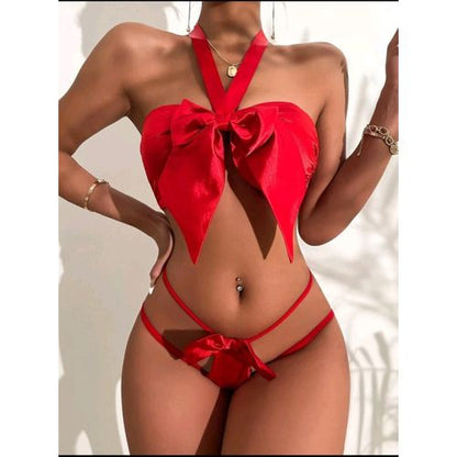 Ensemble Lingerie 2 Pièces Rouge