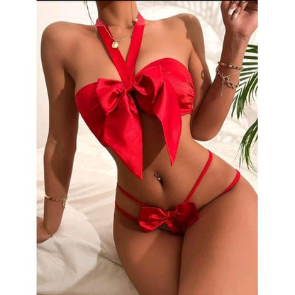 Ensemble Lingerie 2 Pièces Rouge